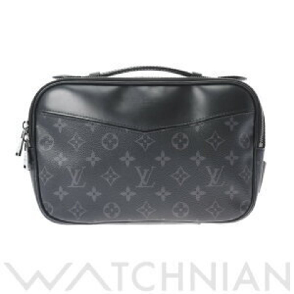 Louis Vuitton Monogram Eclipse Black Bumbag Noir Black Canvas Waist Bag